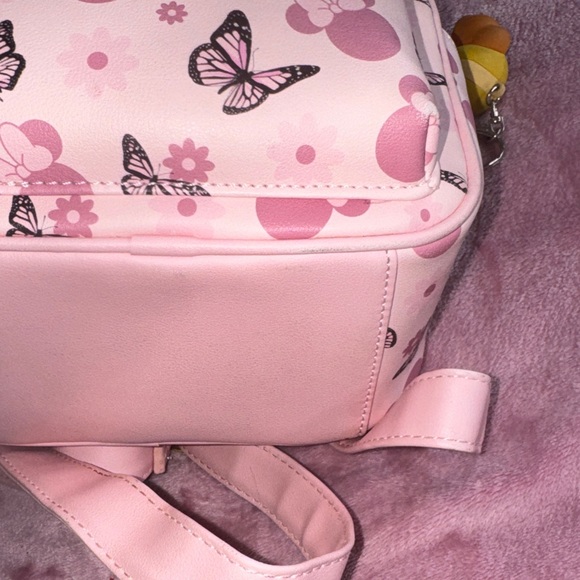 Disney Mini Pink Butterfly Backpack - Picture 6 of 11